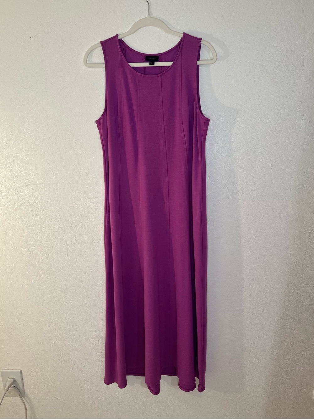 J. Jill Sleeveless Purple-Magenta Maxi Dress